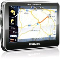 GPS Automotivo Tracker c/ Tela 4,3", TV Digital, Entrada p/ cartão SD ou MMC Mod
