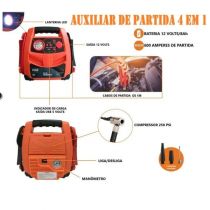 Kit De Emergência 4 em 1 Auto Care – Multilaser