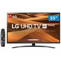 Smart TV LED 55” 4K Inteligência Artificial 55UM7470PSA - LG 