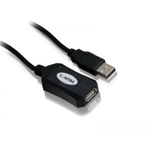 Cabo Extensor USB 2.0 com Chip 5 Metros - Comtac