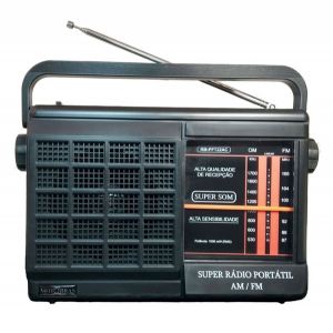 Rádio Portátil 2 Faixas AM/FM RM-PFT22AC - Motobras