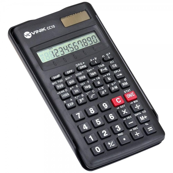 Encontre aqui em nossa loja on-line de Calculadora Científica 10 Dígitos 56  funções - KK-105