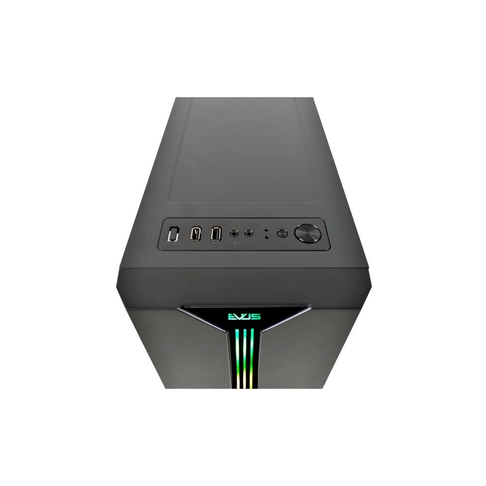 Gabinete Gamer EV-G13 ATX com Led RGB - Evus 