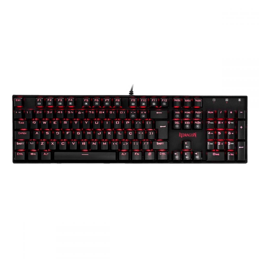 Teclado Gamer Mitra Mecânico Outemu Brown - Redragon