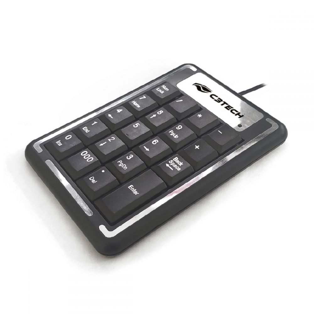 Teclado Numérico USB KN-11BK - C3Tech