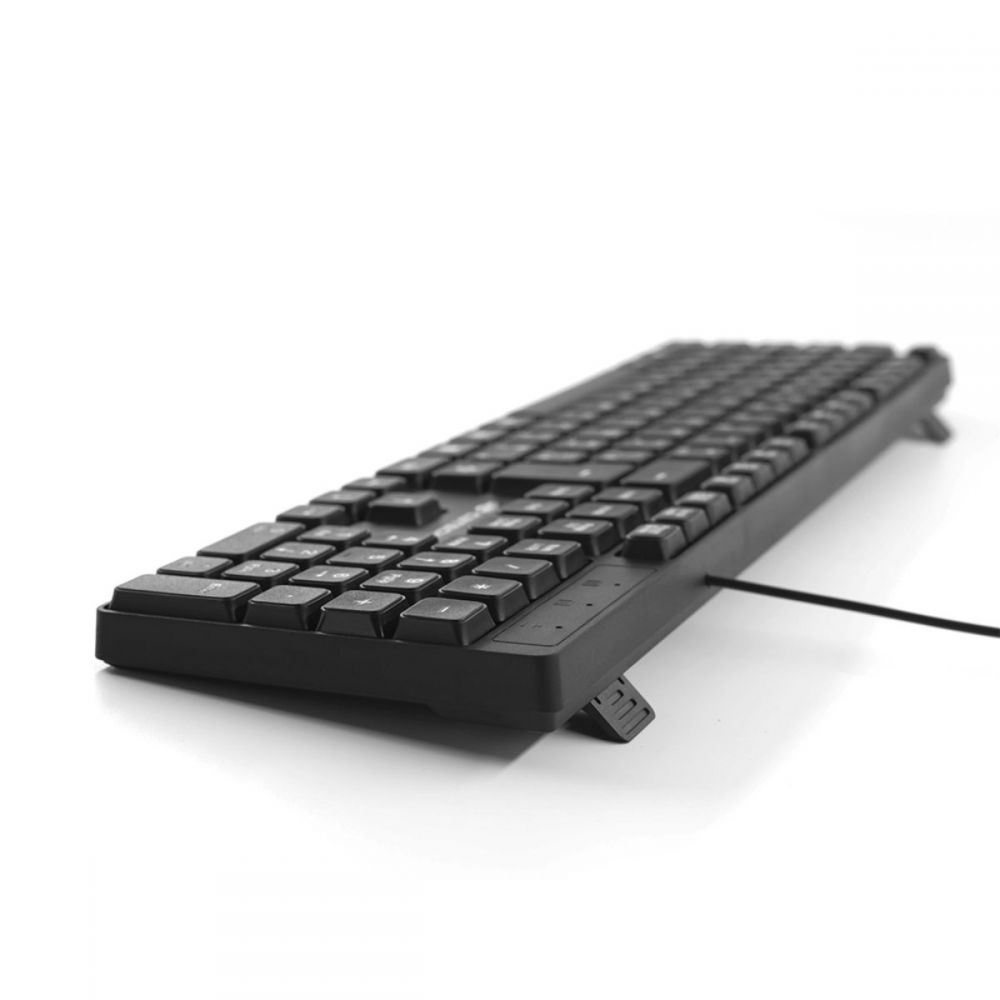 Teclado USB Multmídia KB-M10BK Preto - C3Tech