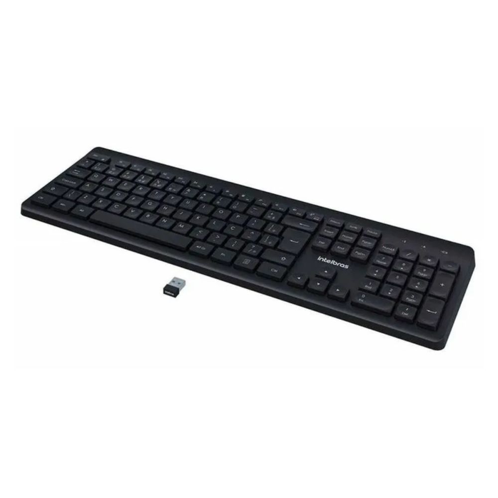 Teclado S/ Fio c/ Clique Silencioso TSI50 Preto - Intelbras