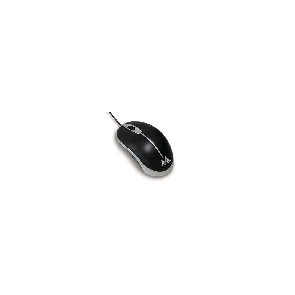 Mouse Óptico PS2 800DPI Mod.B130PS2PN Preto e Prata - Mtek