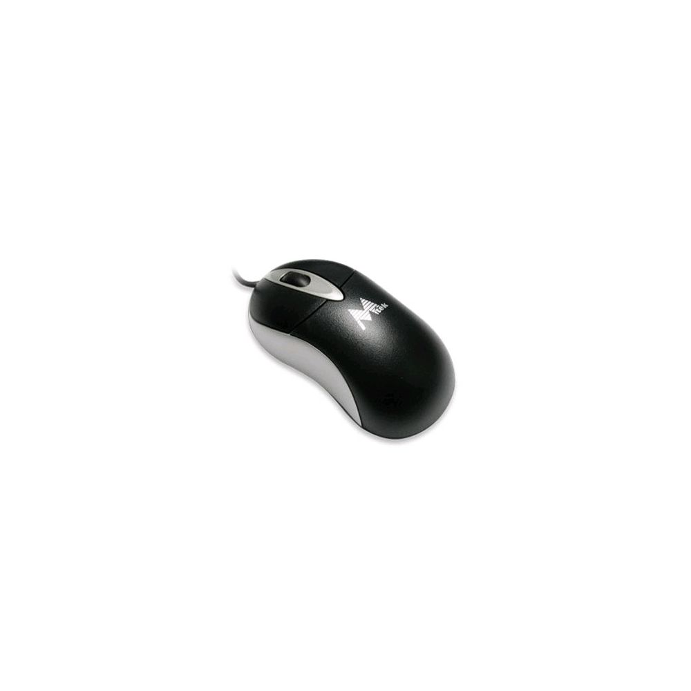 Mouse Óptico PS2 800DPI Mod.B55PS2PN Preto e Prata - Mtek