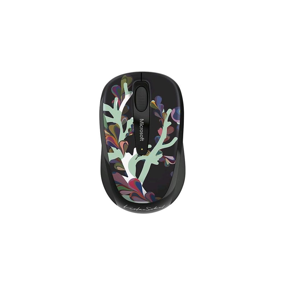 Mouse Wireless Mobile 3500 Mod.GMF-00329 Saksi Edição Limitada - Microsoft