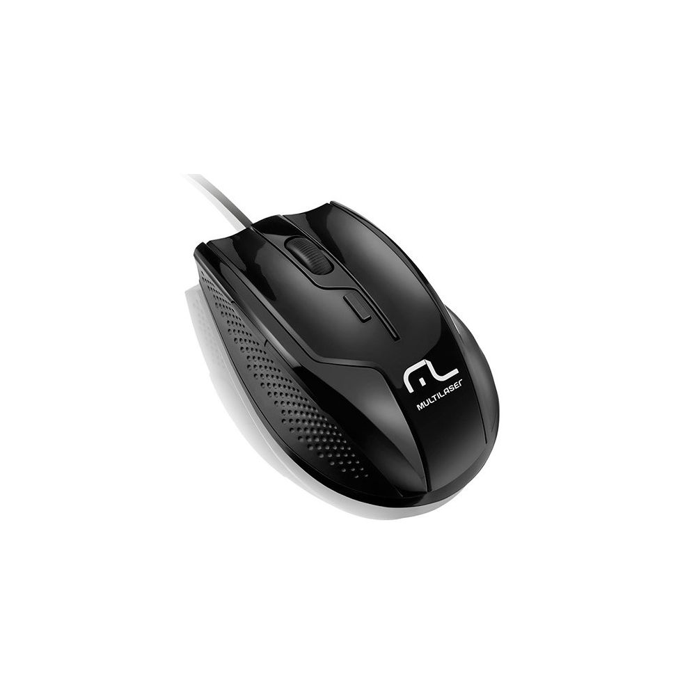 Mouse Multimídia USB com 6 Botões 1600 dpi MO164  - Multilaser