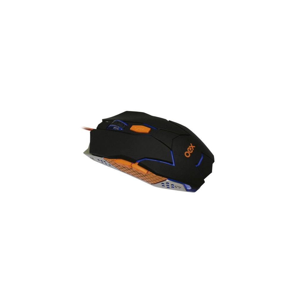 Mouse Gamer Ranger MS309 Preto USB 5200 DPI 6 Botões - Oex