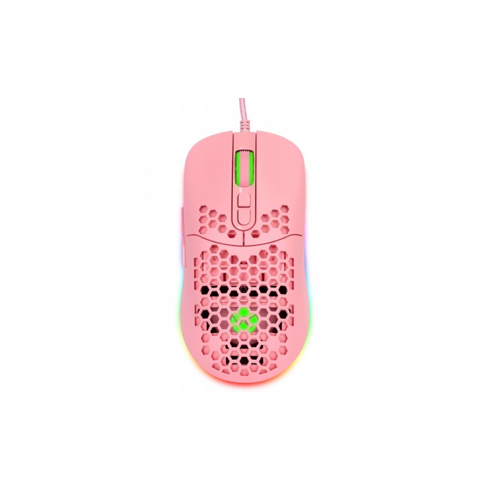 Mouse Gamer Rosa com LED MGV120R - Vinik