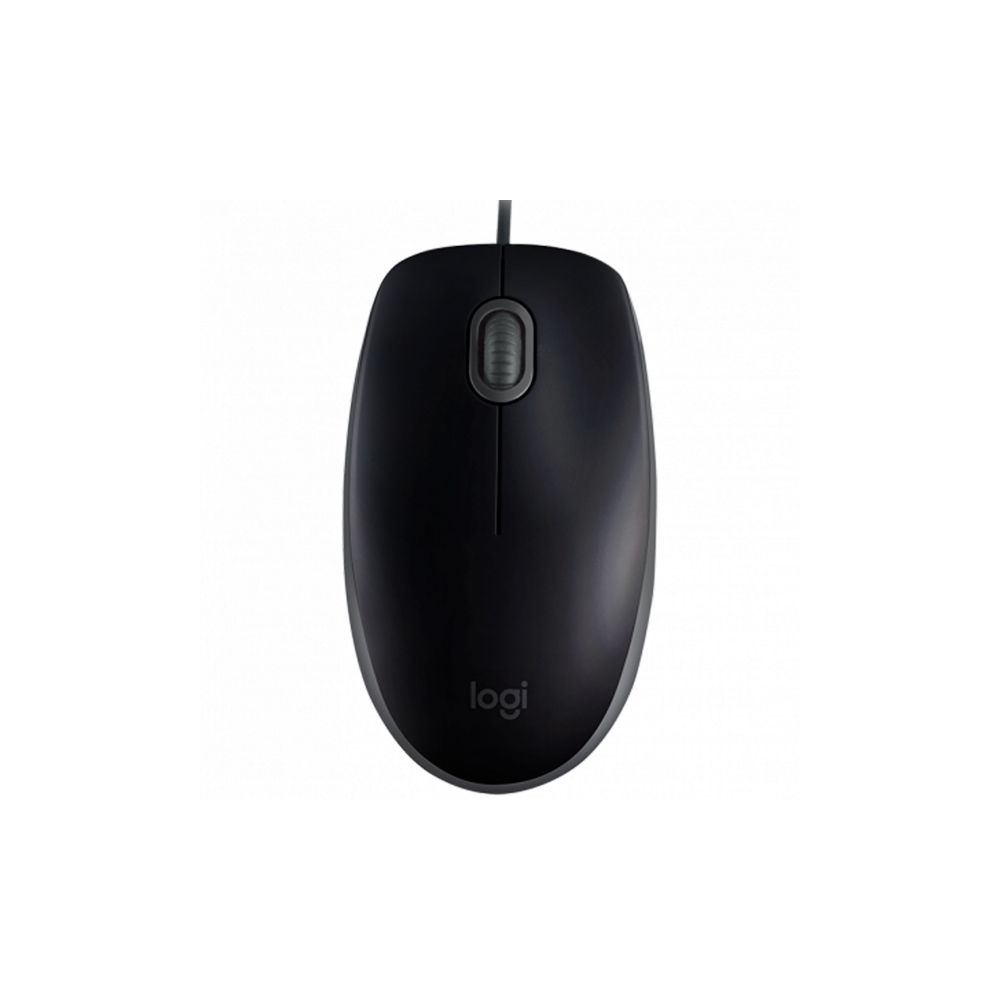 Mouse com fio USB M110 Silent Preto - Logitech 