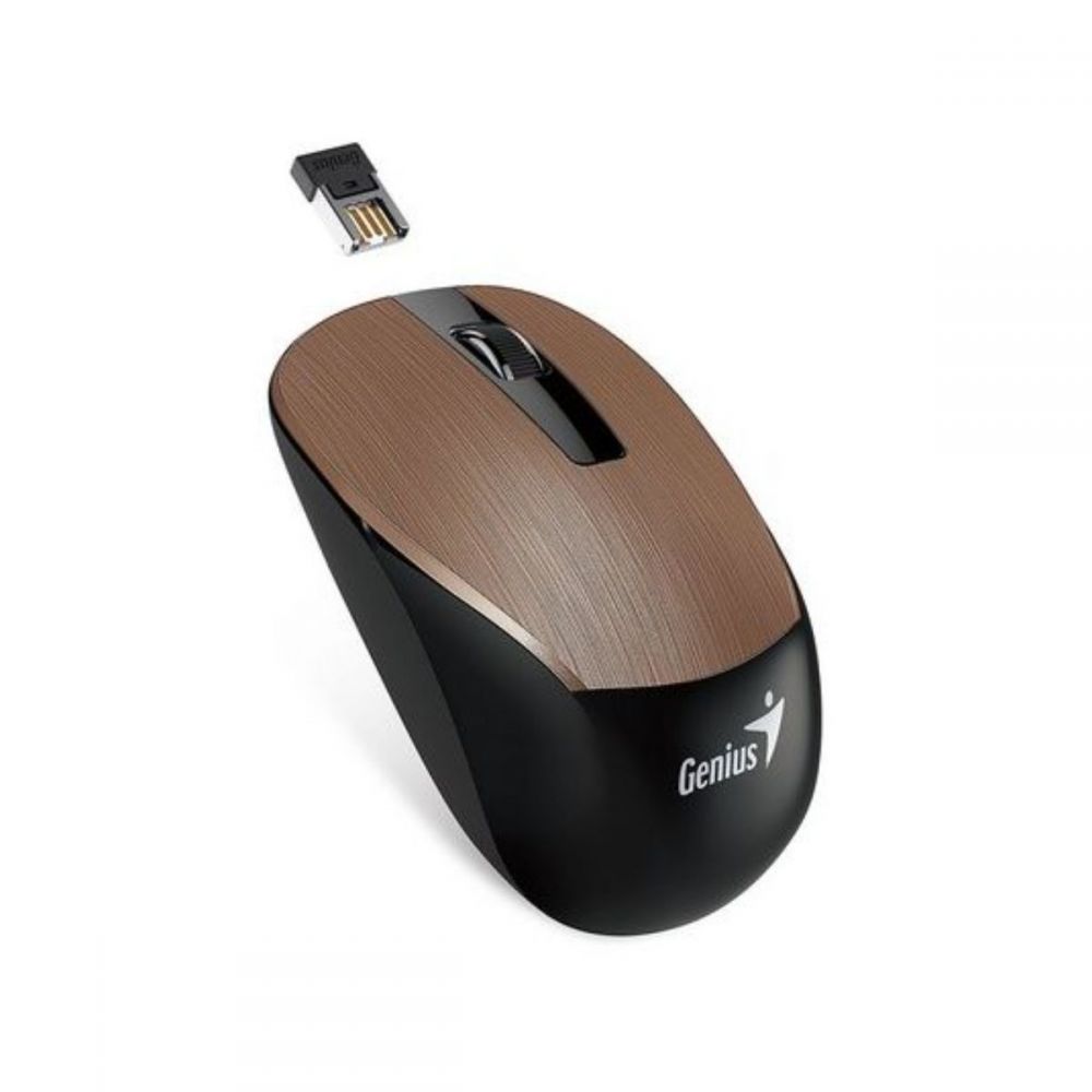 Mouse Nx-7015 Sem Fio Marrom - Genius