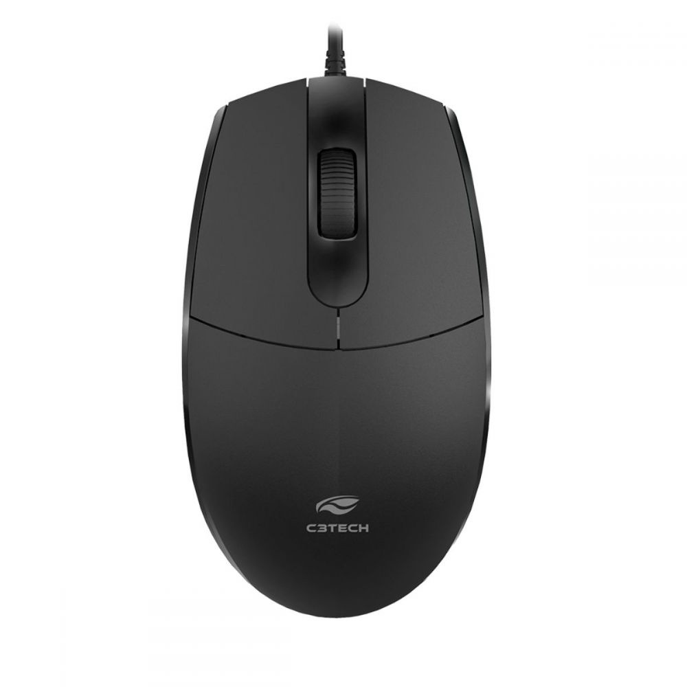 Mouse MS-29BK Preto USB 2 Metros - C3Tech