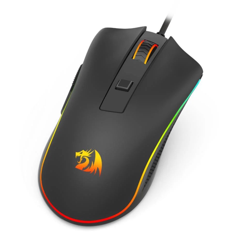 Mouse Gamer Cobra Cypher Lite RGB M611-RGB Preto - Redragon
