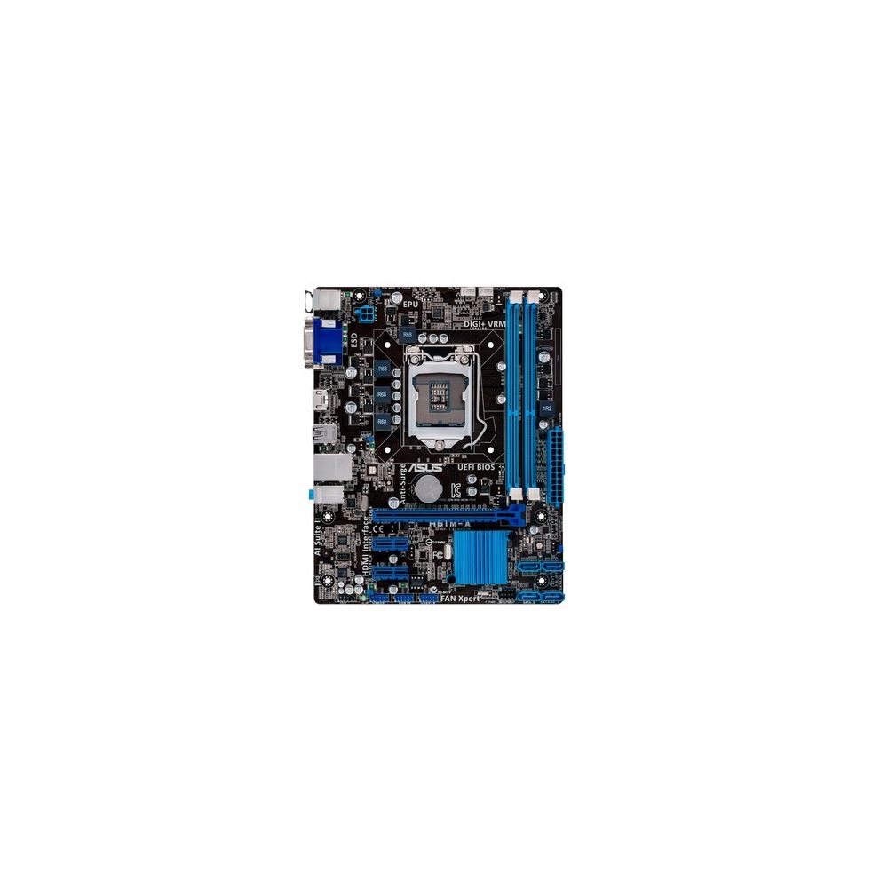 Placa Mãe ASUS p/ Intel LGA 1155 MATX H61M-A/BR, 2xDDR3 HDMI/DVI/ VGA, ATA 3GB/s