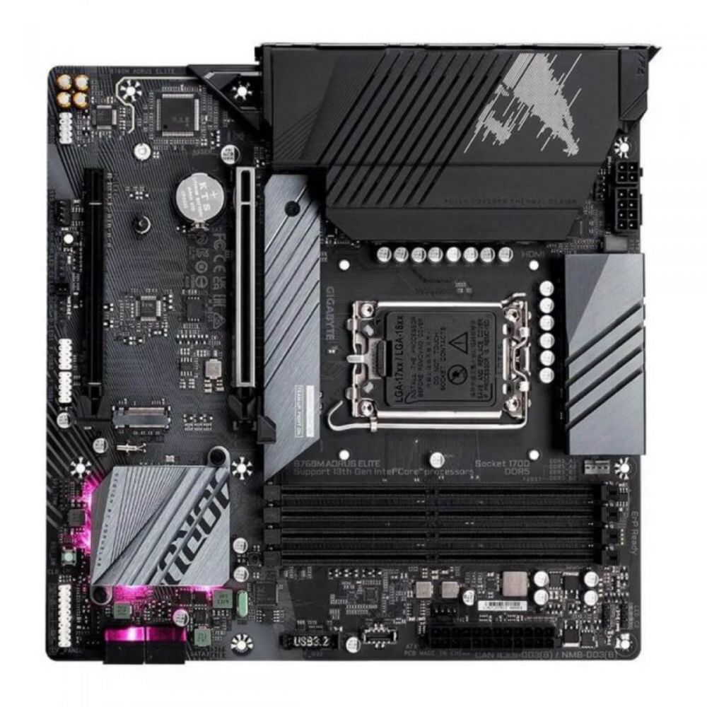 Placa Mãe Aorus Elite LGA 1700 B760 mATX DDR5 - Gigabyte