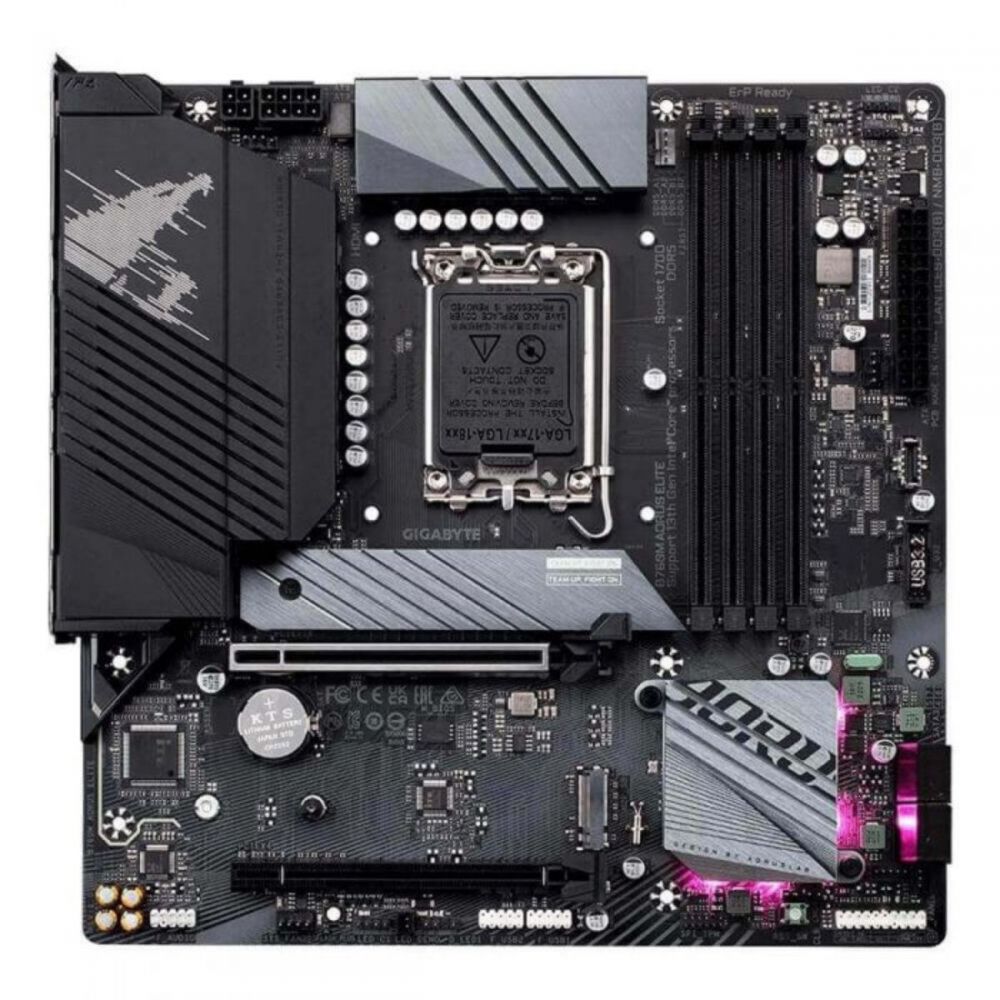 Placa Mãe Aorus Elite LGA 1700 B760 mATX DDR5 - Gigabyte