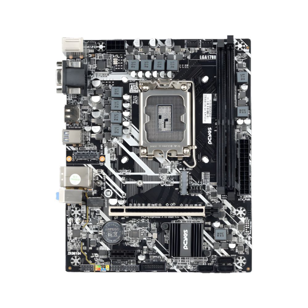 Placa Mãe PCYes H610 LGA 1700 PCYH610-14G64 - PCYES