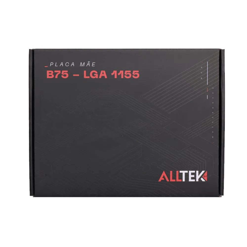 Placa Mãe B75 LGA1155 HDMI D-Sub DDR3 - Alltek