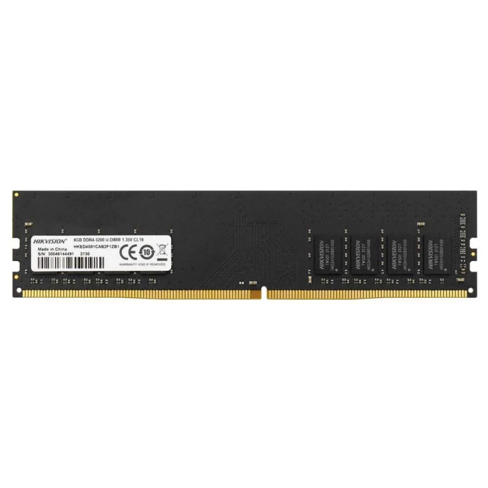 Memória U1 8GB Ddr4 3200 Mhz 1.35v Desktop - Hikvision