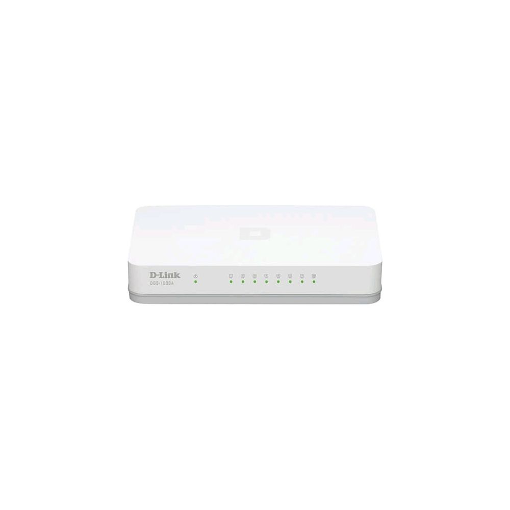 Hub Switch 8 Portas DGS-1008A 10/100/1000Mbps - D-Link