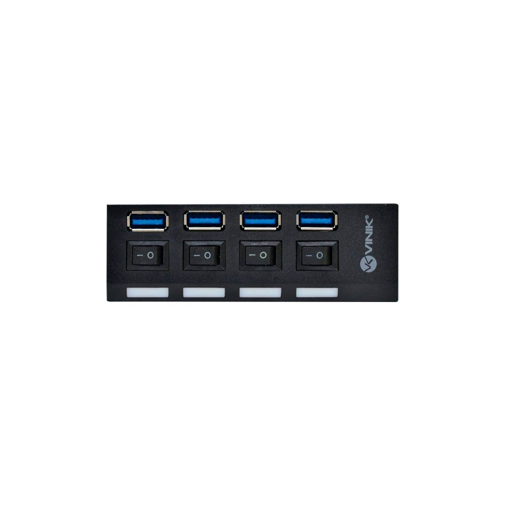 Hub USB 3.0 4 c/ 4 Portas e Interruptor - Vinik