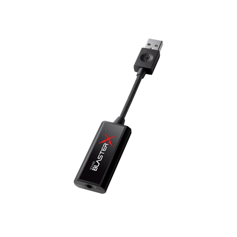 Placa de Som Portátil USB 70SB171000000 - Sound Blaster
