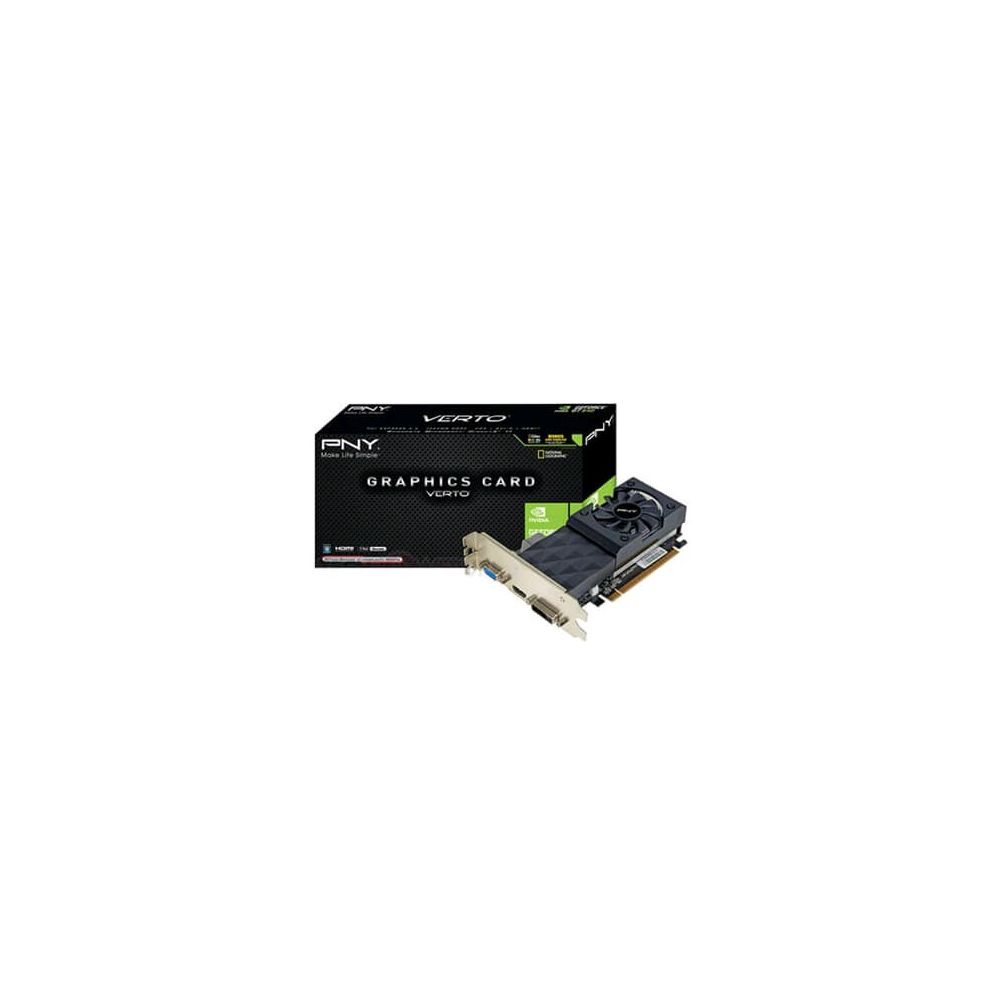 Placa de vídeo VGA PNY GeForce 1GB DDR3 GT 640 DVI/HDMI/VGA PCI-Express Mod.VCGG