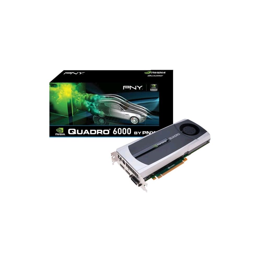 Placa de Vídeo NVIDIA Quadro 6000 6GB ECC DDR5 384BIT 448 CUDA CORES DVI, DP - N