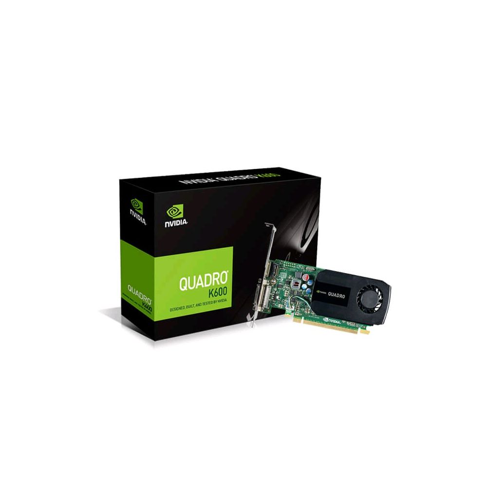 Placa de Vídeo NVIDIA Quadro K600 1GB DDR3 128BITS 192 CUDA CORES DVI | DP VCQK6
