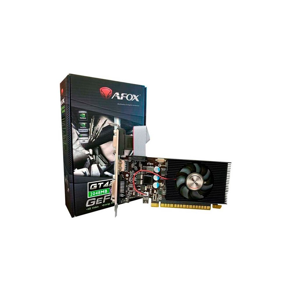 Placa de Vídeo Geforce GT 420 2GB DDR3 - Afox 