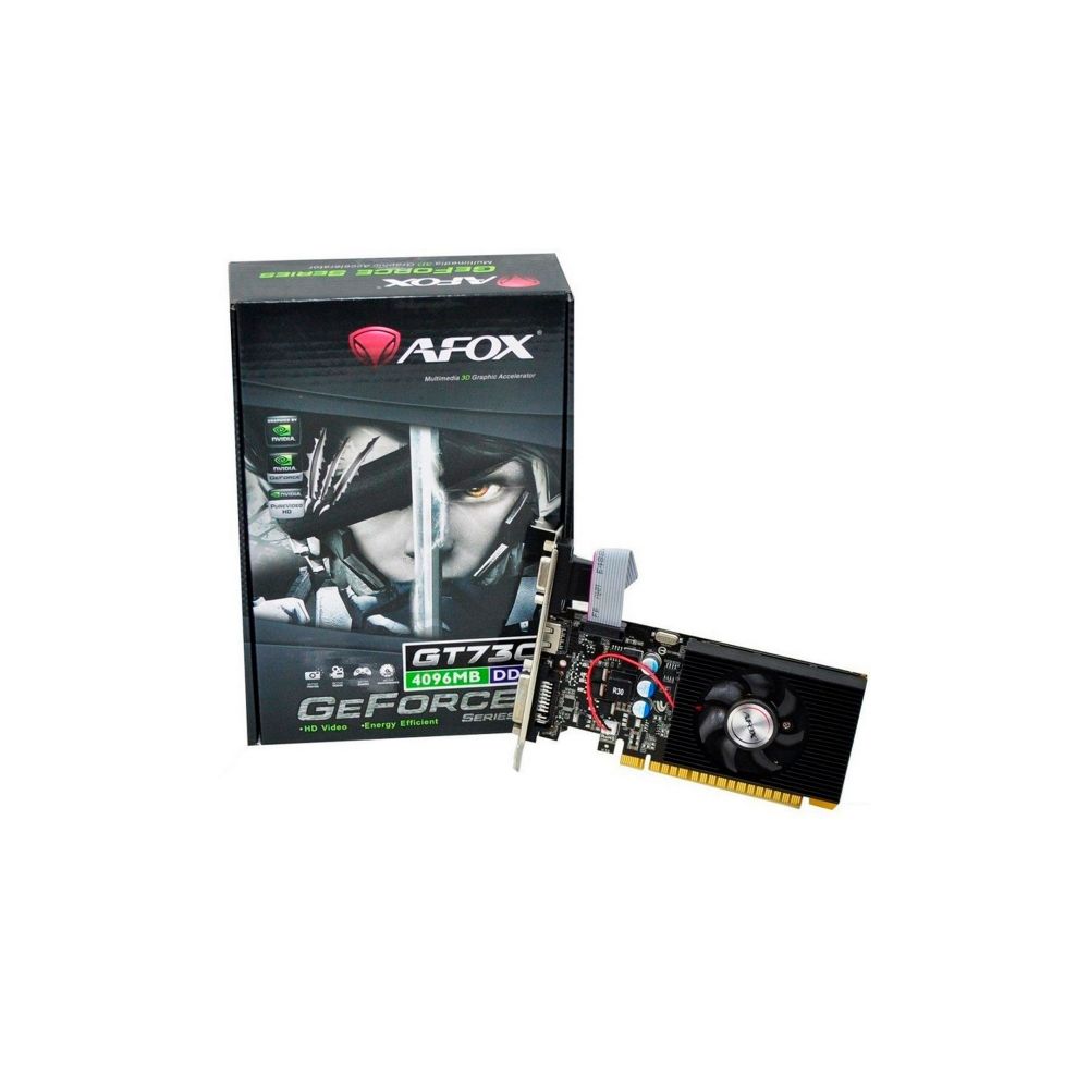 Placa de Vídeo Geforce AF730-4096D3L8 04GB - Afox