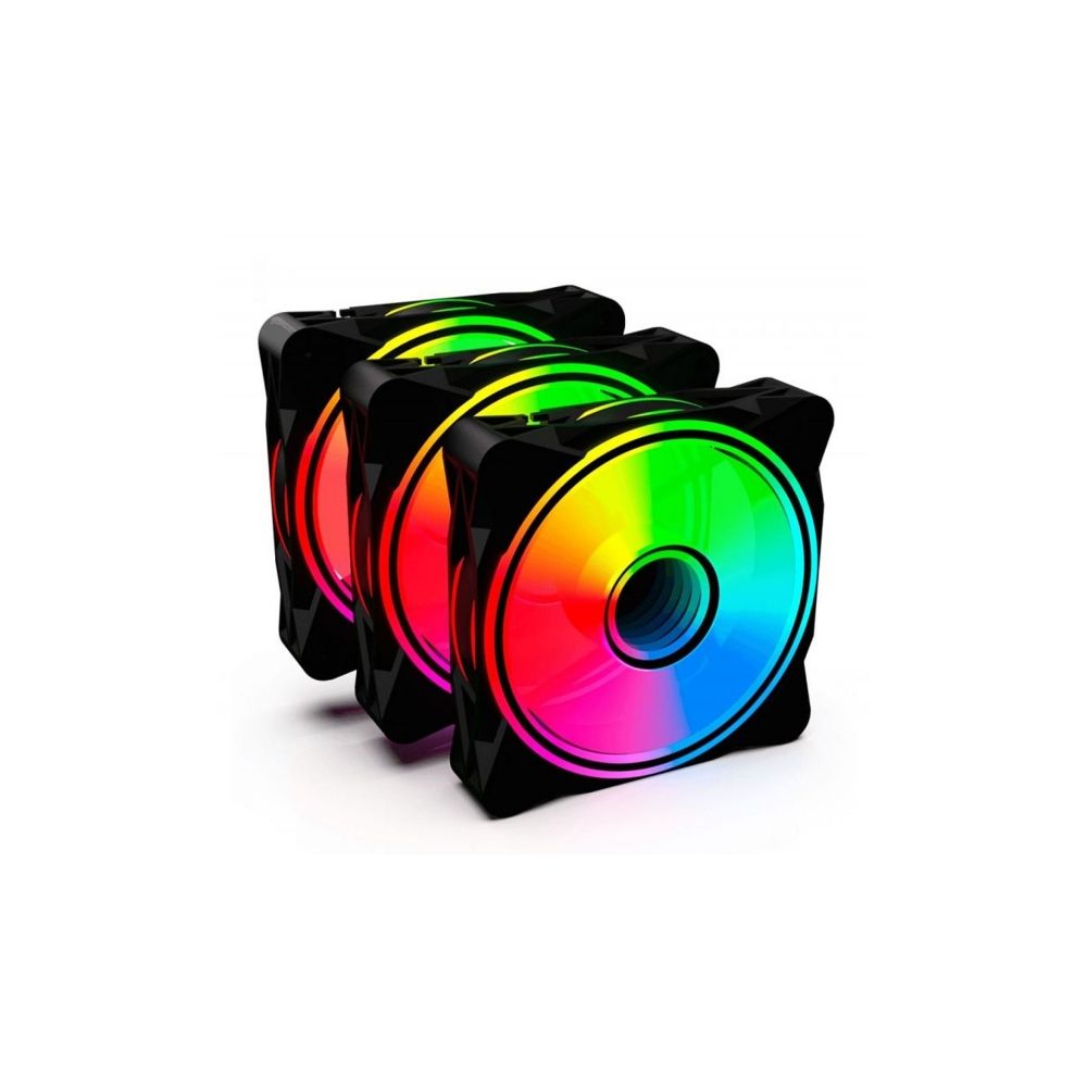 Kit Cooler Fan ARGB 120mm Controladora - OnePower
