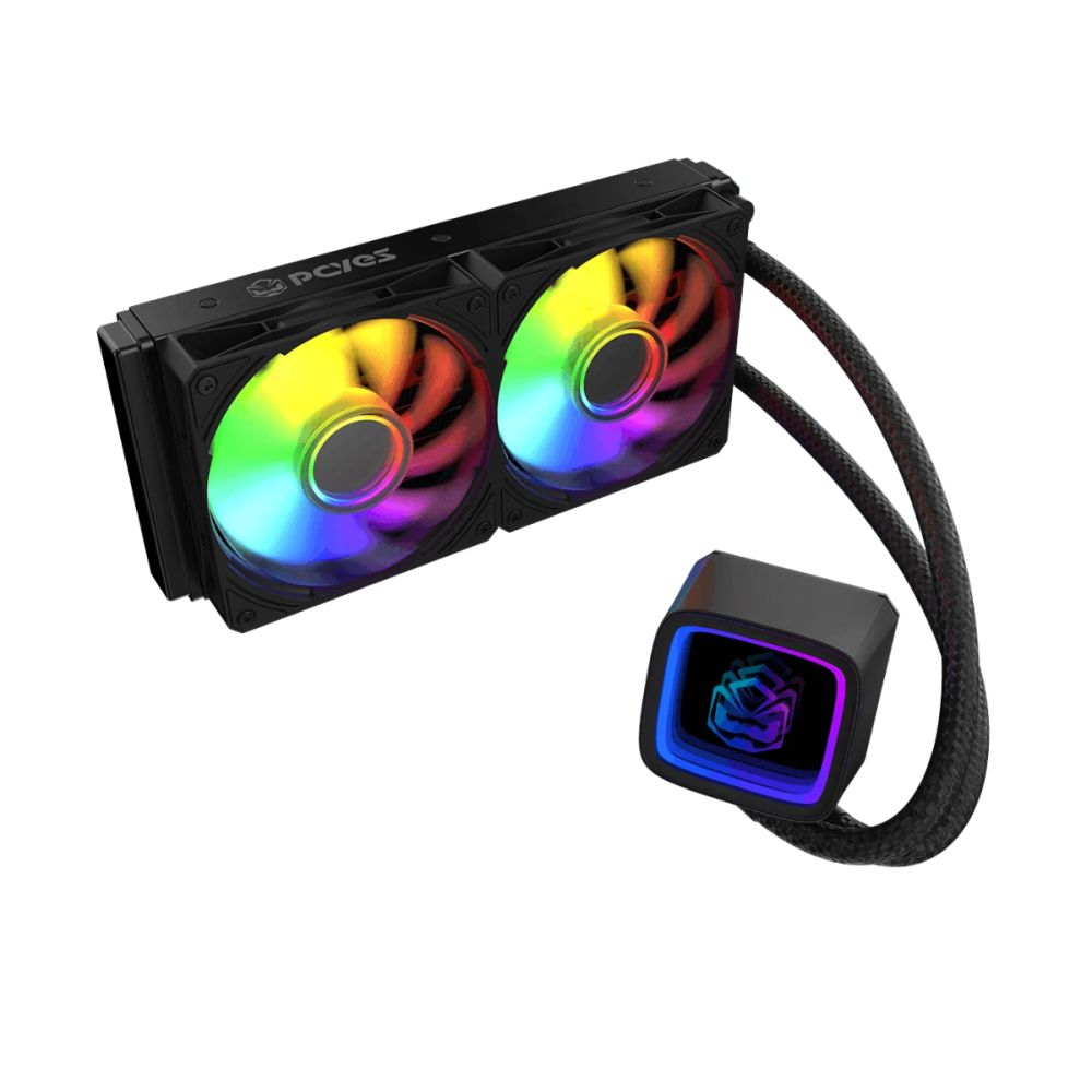 Water Cooler Tundra Black Vulcan aRGB 240Mm – PCyes