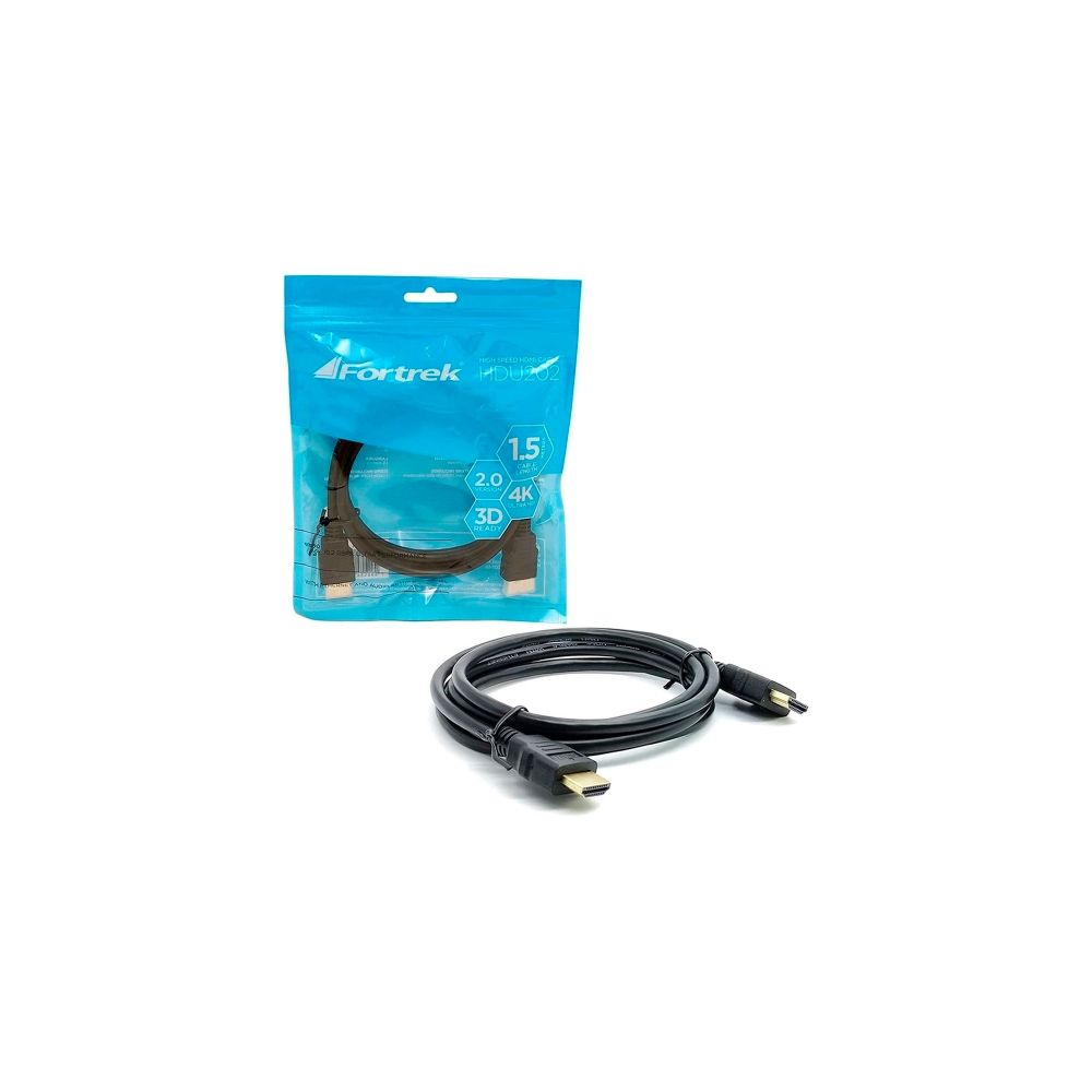 Cabo HDMI 2.0 4K 1,5M HD2017 0590HD201  - FORTREK