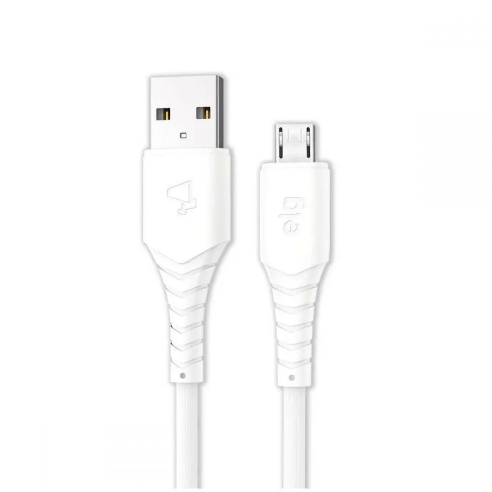 Cabo USB para micro USB 1,2M Branco M512W - Elg