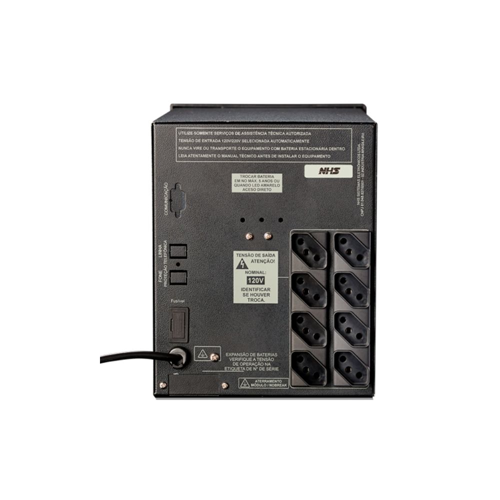 Nobreak Premium 1500VA GII Bateria Estacionária 58Ah - NHS