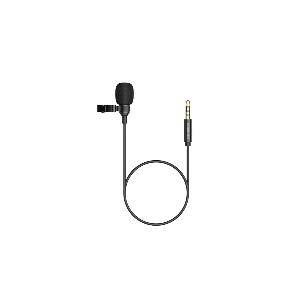 Microfone de Lapela para Smartphone Dinâmico PLUG 3.5MM - Telefunken
