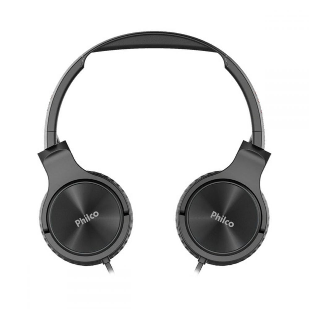 Headphone Wave Flat Bivolt Preto - Philco