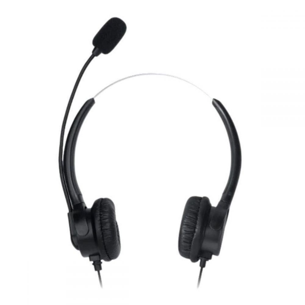 Headset Corp Duo Usb Vk500 Preto - Vinik