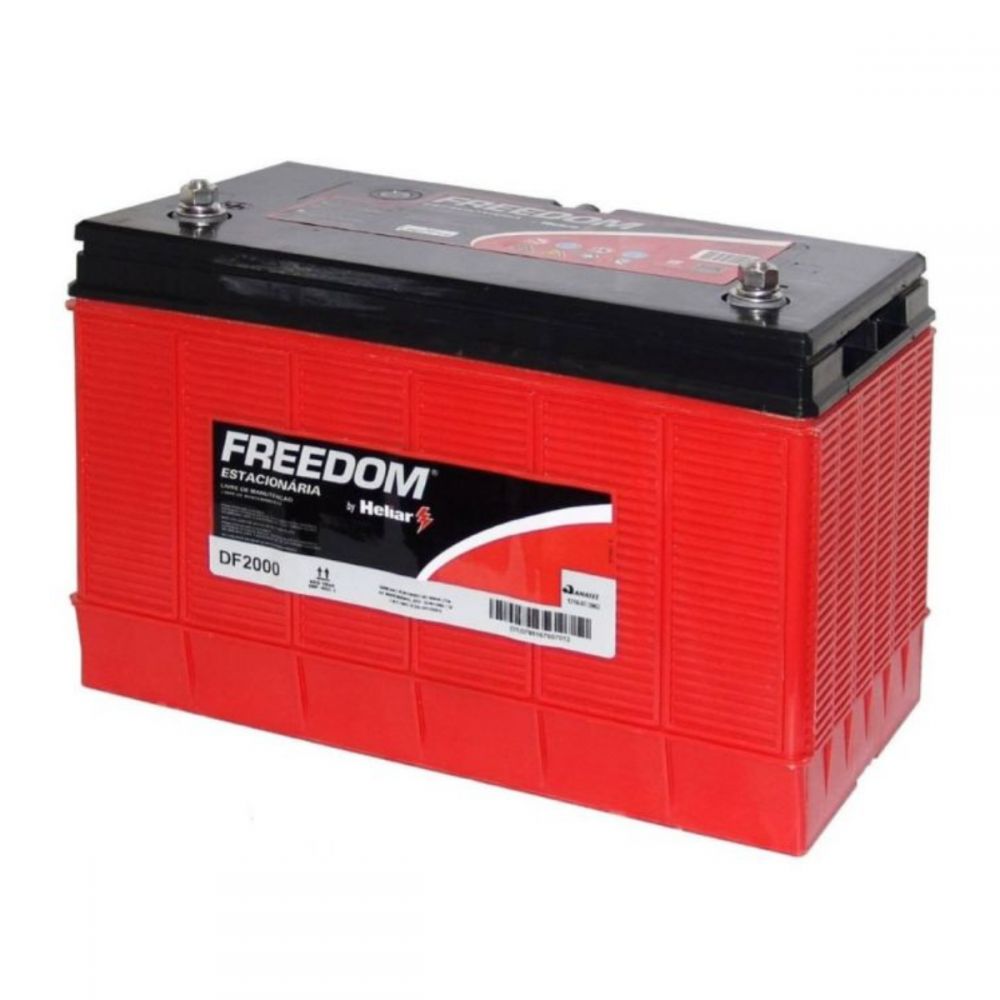 Bateria Estacionária DF2000 12V 115Ah - Freedom