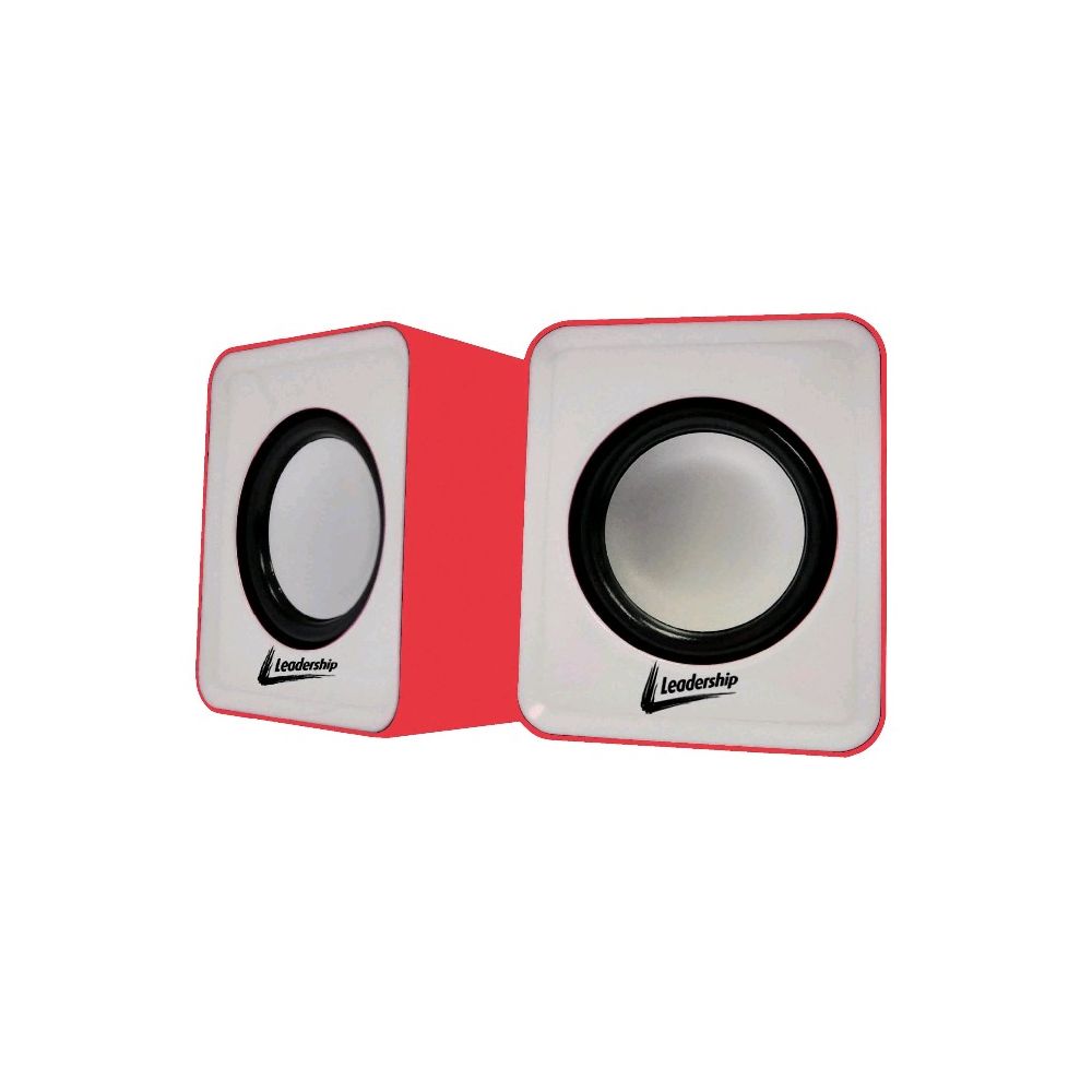 Caixas de Som Cool Speaker USB Mod.4902 Vermelho - Leadership