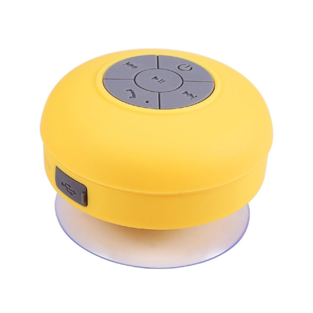 Caixa de Som Waterproof Bluetooth à prova d'água Amarela BTS-06 - Sports
