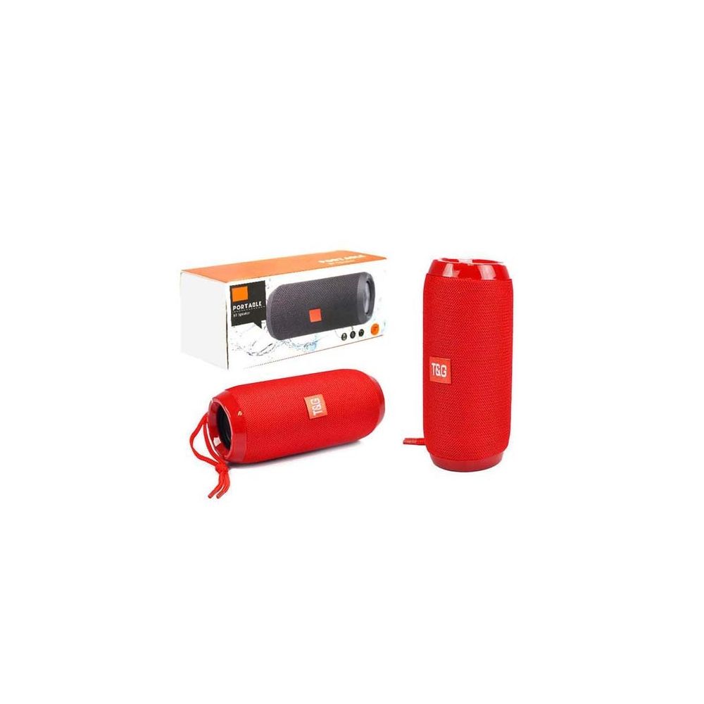 Caixa De Som Charce Bluetooth 10w Resistente Água Vermelho TG117 