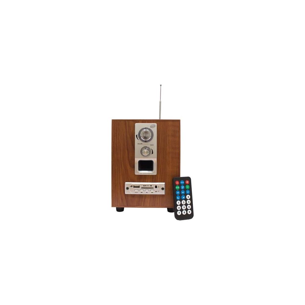 Caixa de Som Bluetooth Speaker Wood Sp 210 - Newlink 