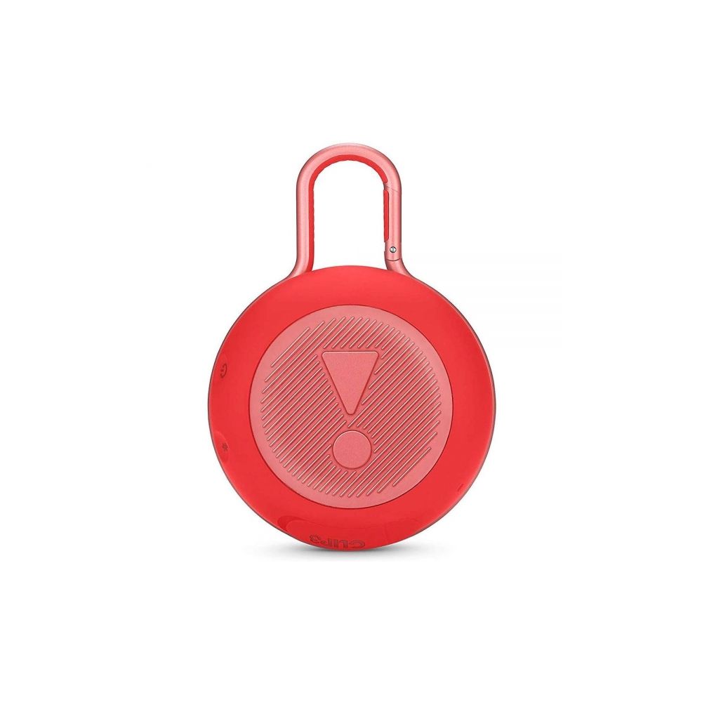 Caixa de Som Portátil Bluetooth 3.3W Clip 3 Vermelho - JBL 