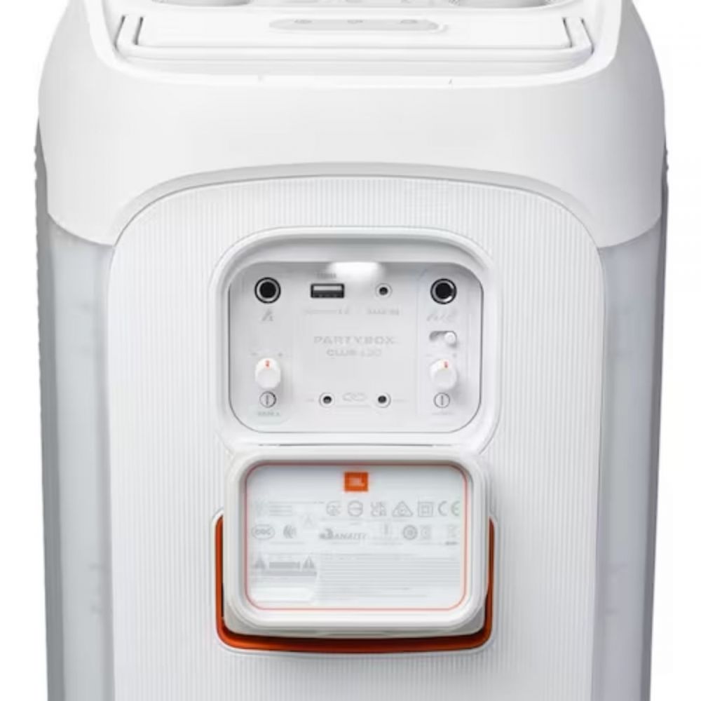 Caixa de Som Bluetooth Party Box Club 120 Branca - JBL